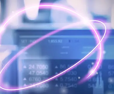 Illustration representing innovation in modern banking